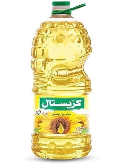 زيت دوار الشمس كريستال - 5 لتر..