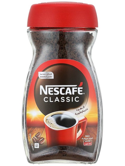 نسكافيه كلاسيك قهوة سريعة الذوبان - 190 جم..