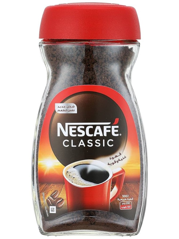نسكافيه كلاسيك قهوة سريعة الذوبان - 190 جم